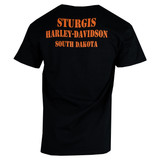 Sturgis Harley-Davidson® Men's Bar & Shield Black Pocket Short Sleeve T-Shirt