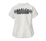 Harley-Davidson® Women's Champion Club Zip Front Shirt 96760-23VW