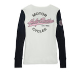 Harley-Davidson® Women's Pink Label Long Sleeve Henley 96262-23VW
