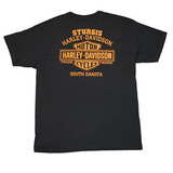 Sturgis Harley-Davidson® Men's Brush Spring Black Short Sleeve T-Shirt