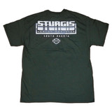 2025 Sturgis Harley-Davidson® Men's 85th Rally Trike Forest Green Short Sleeve T-Shirt