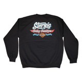 2025 Sturgis Harley-Davidson® Men's 85th Rally Tattoo Eagle Black Fleece 