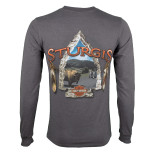 Sturgis Harley-Davidson® Men's Arrowhead Charcoal Long Sleeve T-Shirt