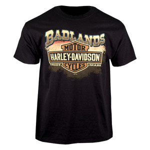 Badlands Harley-Davidson® Men's Badlands Beauty Short Sleeve T-Shirt Badlands Harley-Davidson® Men's Badlands Beauty Short Sleeve T-Shirt