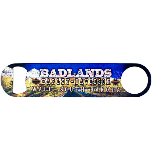 Badlands Harley-Davidson® Road Bottle Opener