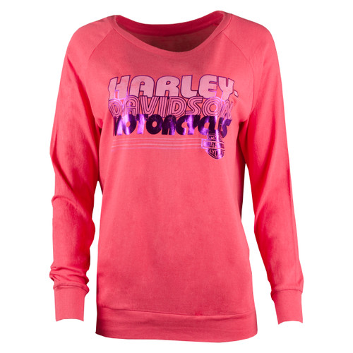 Sturgis Harley-Davidson® Women's Throwback Berry Long Sleeve T-Shirt