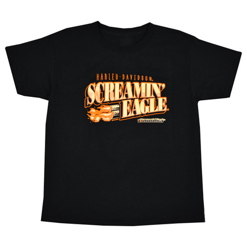 Harley-Davidson® Screamin' Eagle Youth Ignite Black Short Sleeve T-Shirt