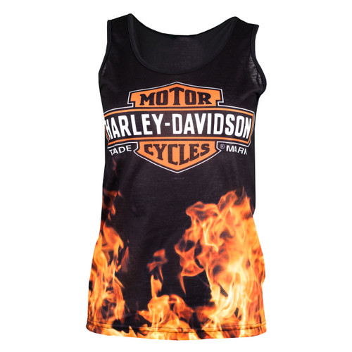 Sturgis Harley-Davidson® Women's Too Hot Black Tank Top