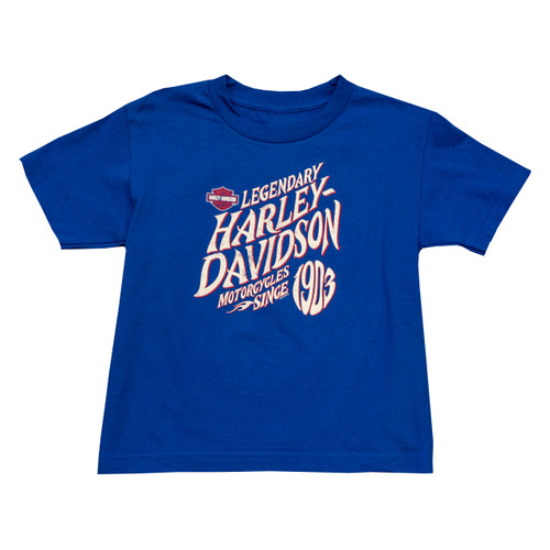 Sturgis Harley-Davidson® Youth Radical Ride Royal Blue Short Sleeve T-Shirt