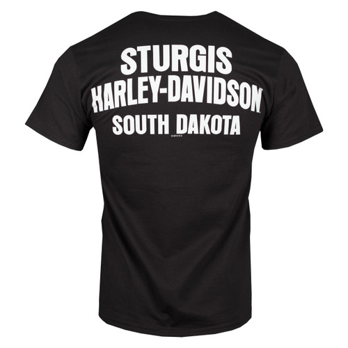 Sturgis Harley-Davidson® Men's Road Mc Charcoal Short Sleeve T