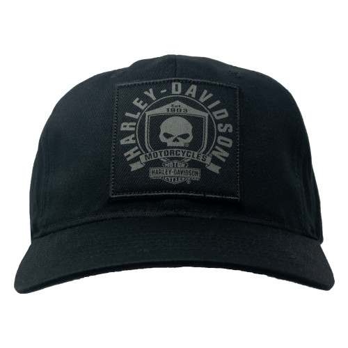 Harley-Davidson® Skull Black Ballcap Hat 99492-17VM