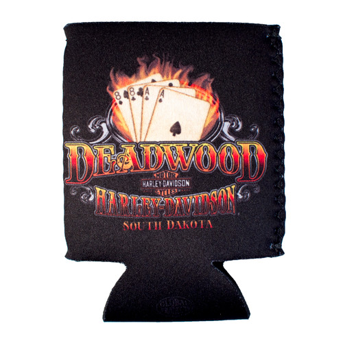 Deadwood Harley Davidson® Deadman's Hand Fold-Up Canwrap