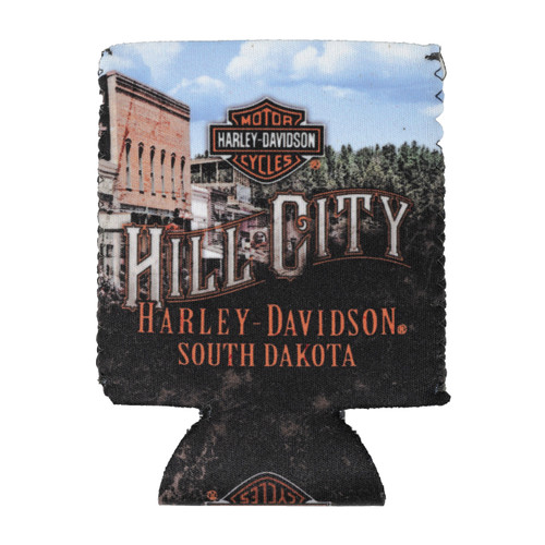 Harley-Davidson® Hill City Vintage Collage Can Wrap Harley-Davidson® Hill City Vintage Collage Can Wrap