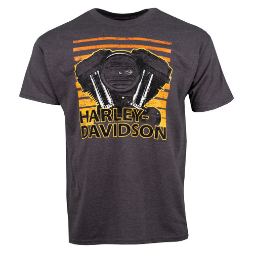 Sturgis Harley-Davidson® Men's Engine Blend Charcoal Short Sleeve T-Shirt