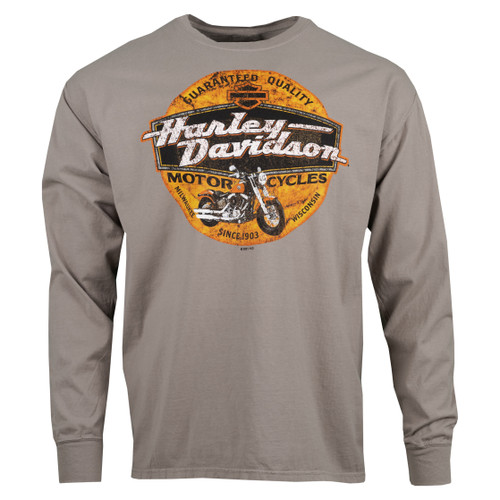 Sturgis Harley-Davidson® Men's H-D Service Concrete Long Sleeve T-Shirt