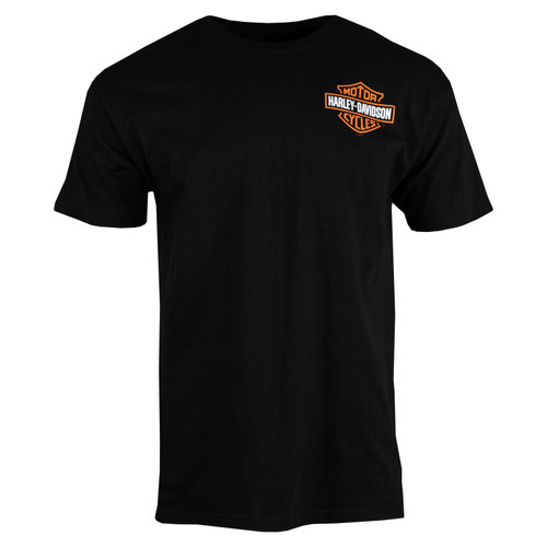 Sturgis Harley-Davidson® Men's Bar & Shield Left Chest Black Short Sleeve T-Shirt