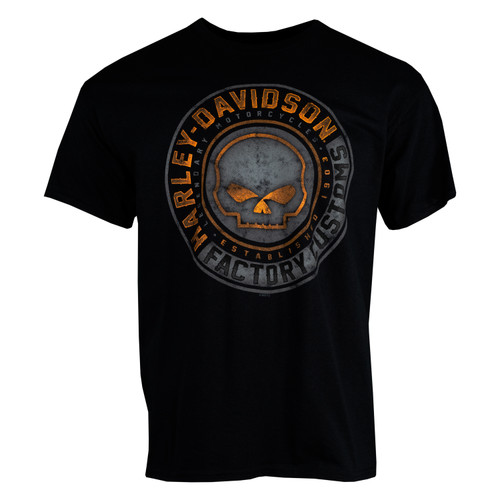 Sturgis Harley-Davidson® Men's Halo Black Short Sleeve T-Shirt
