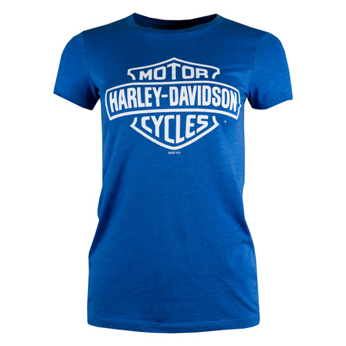 Sturgis Harley-Davidson® Women's Reign Blue Short Sleeve T-Shirt