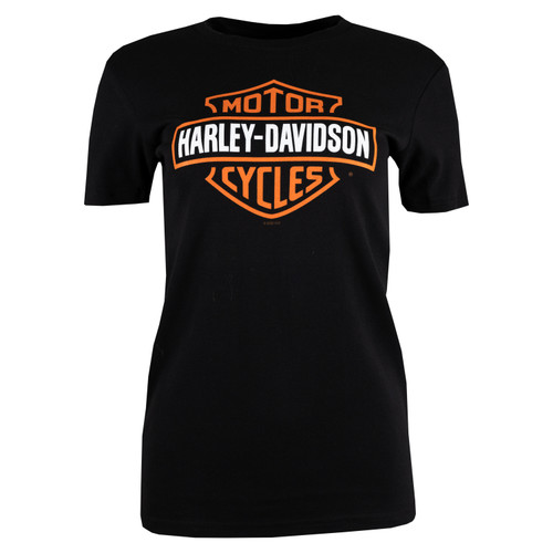 Sturgis Harley-Davidson® Women's Bar & Shield Black Short Sleeve T-Shirt