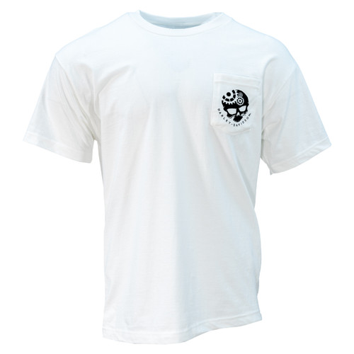 Sturgis Harley-Davidson® Men's Gearhead White Short Sleeve Pocket T-Shirt