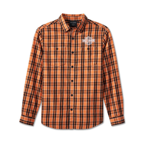 Harley-Davidson® Men's Screamin' Eagle™ Plaid Shirt 96083-24VM