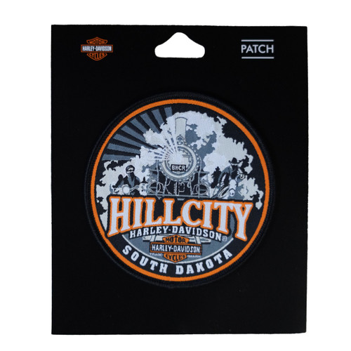 Hill City Harley-Davidson® Train Emblem Patch Hill City Harley-Davidson® Train Emblem Patch