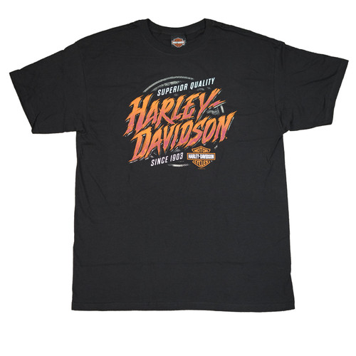 Sturgis Harley-Davidson® Men's Brush Spring Black Short Sleeve T-Shirt