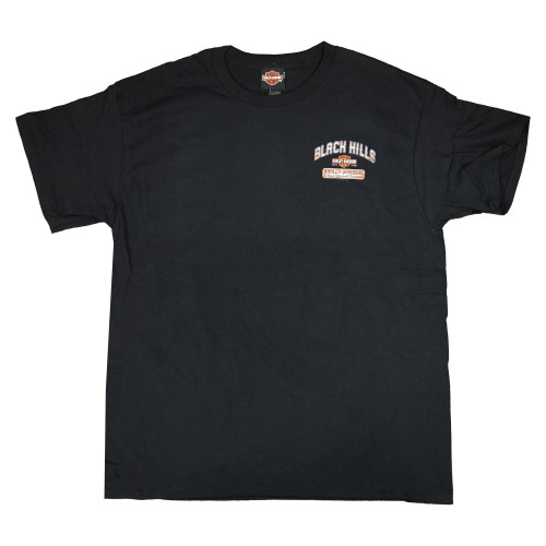 Black Hills Harley-Davidson® Men's Raging Buffalo Short Sleeve T-Shirt Black Hills Harley-Davidson® Men's Raging Buffalo Short Sleeve T-Shirt
