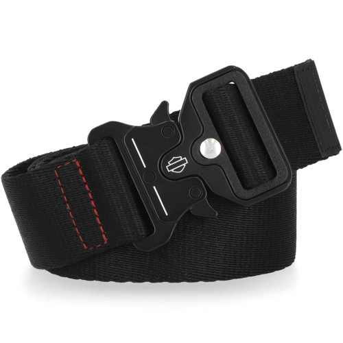 Harley-Davidson® Men's Tactical Snap and Lock Polyester Belt