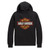 Harley-Davidson® Women's  Logo Black Zip-Up Hoodie 98645-20VW