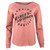 Sturgis Harley-Davidson® Women's Rounded Dusty Rose Fleece Sweatshirt