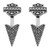 Harley-Davidson® Women's Arrowhead Ear Jackets, Sterling Silver HDE0455