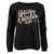 Sturgis Harley-Davidson® Women's Moonshine Black Fleece Sweatshirt