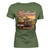 Badlands Harley-Davidson® Women's Ladies Ride Forest Fatigue T-Shirt