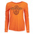 2024 Sturgis Harley-Davidson® Women's 84th Rally Logo Orange Long Sleeve T-Shirt