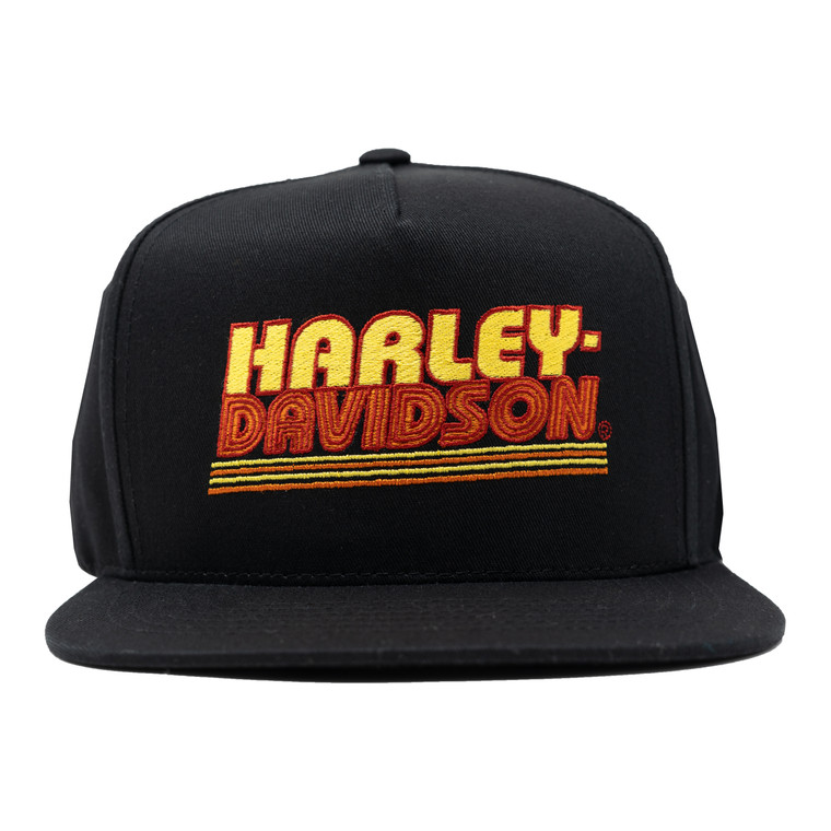 Sturgis Harley-Davidson® Warm Throwback Black Snapback Hat