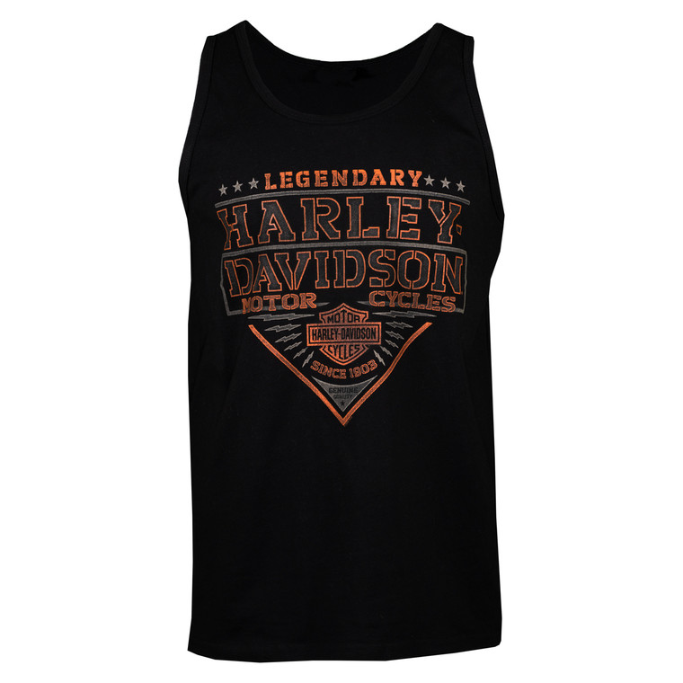 Sturgis Harley-Davidson® Men's Formation Black Tank Top