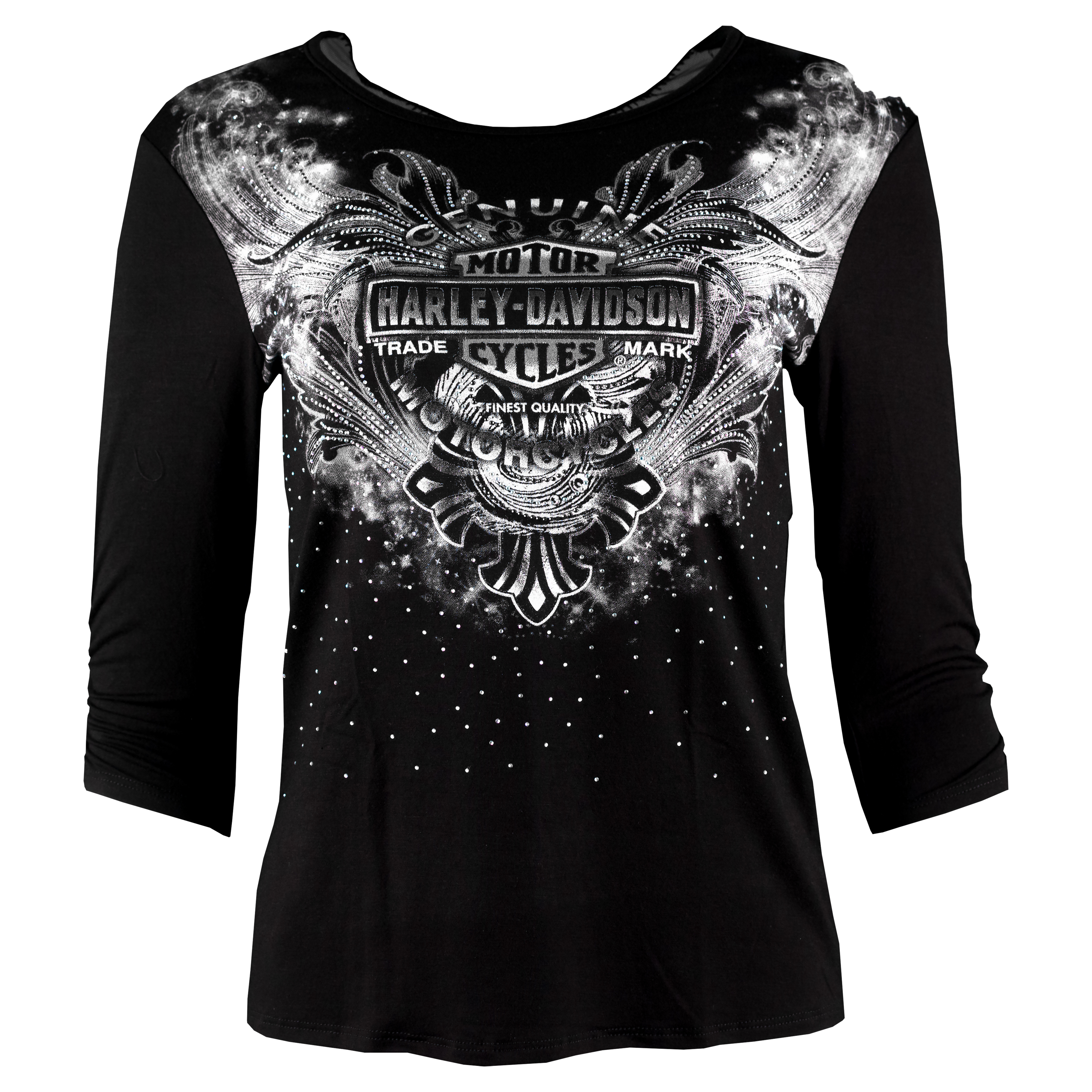 rhinestone harley davidson shirt