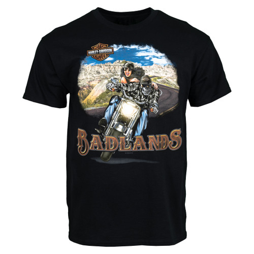 Badlands Harley-Davidson® Men's Come & Go Short Sleeve T-Shirt ...