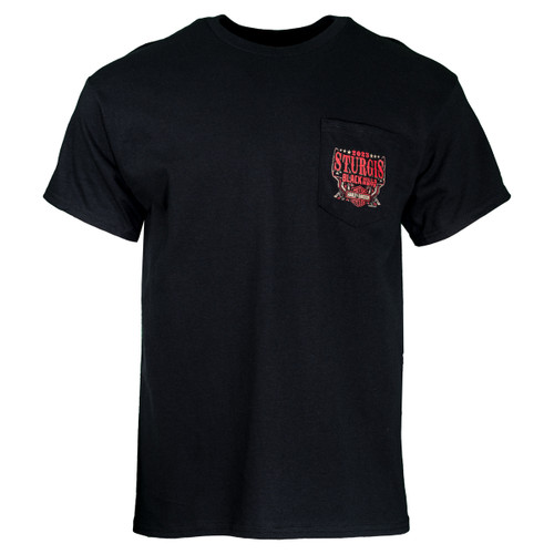 2023 Sturgis Harley-Davidson® Men's 83rd Rally Concert Black Pocket T ...