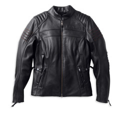 Harley-Davidson® Women's Heather Avenue Triple Vent System Leather Jacket 98004-22VW