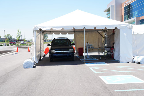 COVID-19 Testing Tents for Hospitals and Medical Facilities 