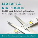 SlimPro Slim Aluminium Profile/Extrusion 1m, Diffusers Available