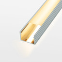 Classic Wide Aluminium Profile With Slide-In Frosted Diffuser 1m