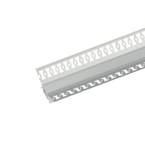 SlimPro Plaster-In Inner Corner Aluminium Profile 1m Option, Diffusers Available