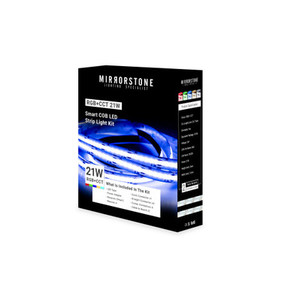 RGB+CCT 21W Smart COB LED Strip Light Kit 5m