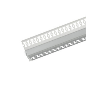 SlimPro Plaster-In Inner Corner Aluminium Profile 2m Option, Diffusers Available