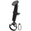 RAM Mount Strap Mount w\/Long Arm & Round Base [RAM-B-108-C]