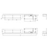 TACO Command Ratchet Hinge - 18-1\/2" - 316 Stainless Steel Polished w\/Hard Stop [H25-0048]