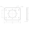 TACO Grand Slam 300 Universal Backing Plate f\/GS-300  GS-390 - Pair [BP-0300BSY-1]